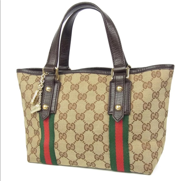 Gucci Handbags - Authentic GUCCI canvas Tote/ Shoulder bag